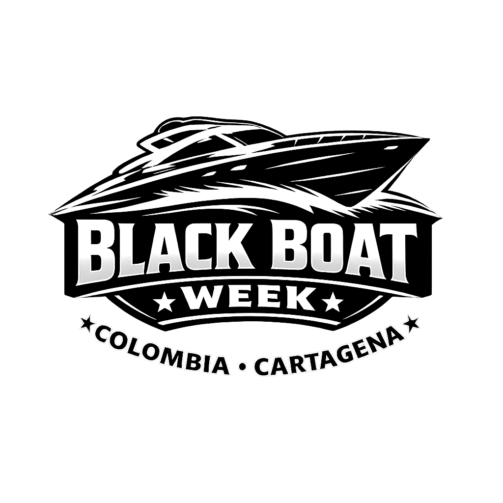 Black Boat Week Logo